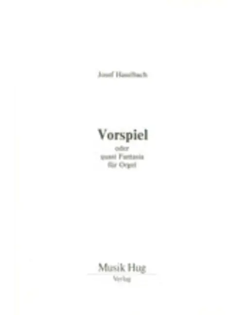 Vorspiel für Orgel